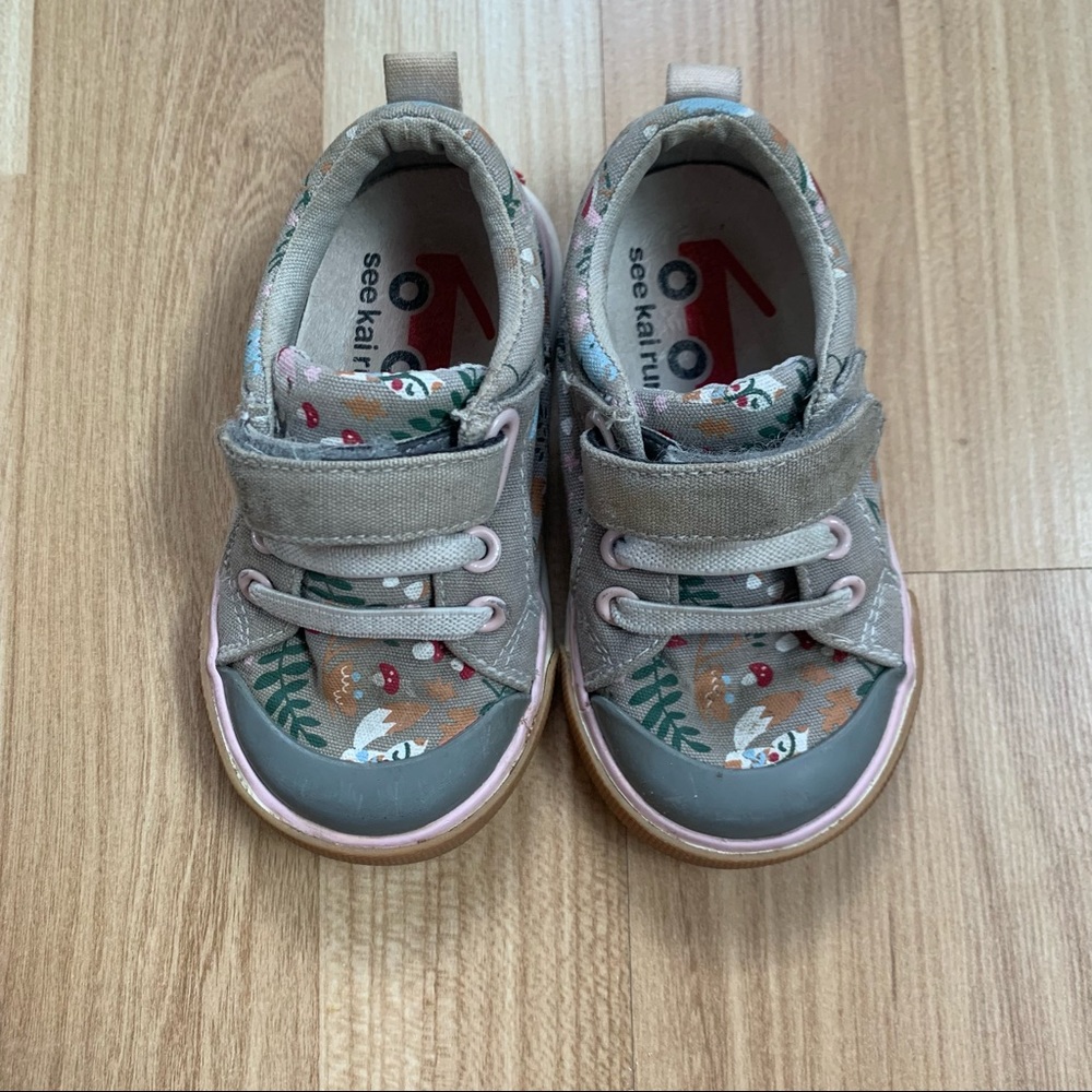 Baby Girl Forest Animal Sneakers